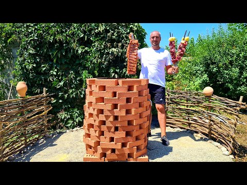 Видео: САМОДЕЛЬНЫЙ ТАНДЫР ЗА 1600 РУБЛЕЙ. ГОТОВЛЮ ШАШЛЫК, РЕБРЫШКИ И ГОВЯДИНУ С ОВОЩАМИ. ПОРА ПОЕСТЬ.