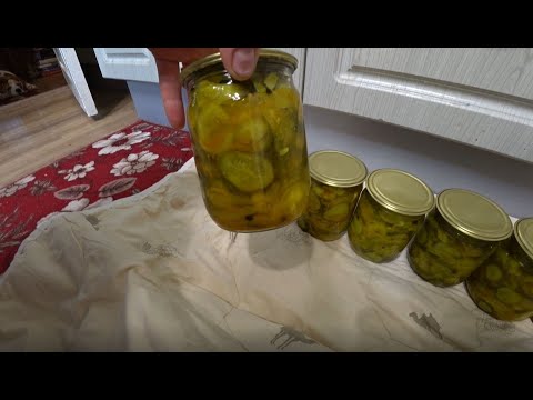 Видео: Салат на зиму "Огурцы с куркумой"