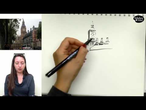 Видео: Как делать линейный рисунок