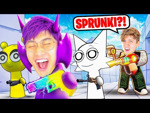 Видео: Я Троллил как SPRUNKIs в Roblox Rivals!? (LANKYBOX Присоединился к SPUNKI!)