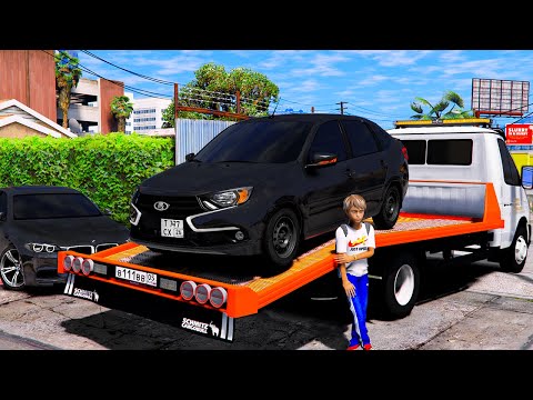 Видео: ОПЕРСКАЯ ЕЗДА В GTA 5 - ВОССТАНОВИЛ ОПЕРСКУЮ LADA GRANTA ДЕВЧОНКИ КОТОРАЯ МНЕ НРАВИТСЯ! 🌊ВОТЕР