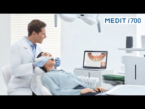 Видео: Medit i700 Интраоральный сканер