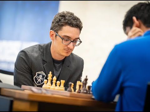 Видео: Краткий обзор 10-го тура мужского (открытого) чемпионата США. Концовки партий двух лидеров турнира.