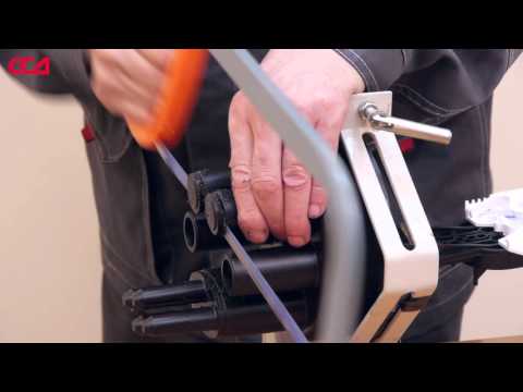 Видео: Монтаж муфты МТОК-Б1/216