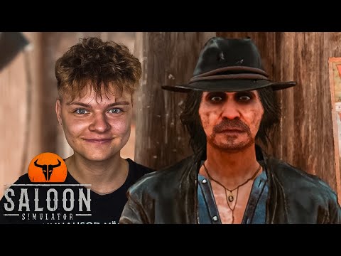 Видео: Открыл салун на Диком Западе! Saloon Simulator #1