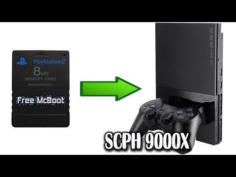 Видео: Запуск Free MC Boot на PS2 SCPH 9000X