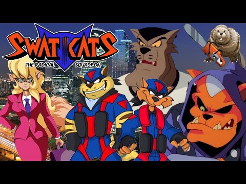 Видео: КОТЫ БЫСТРОГО РЕАГИРОВАНИЯ / Swat Kats: The Radical Squadron 1993 Обзор мультсериала