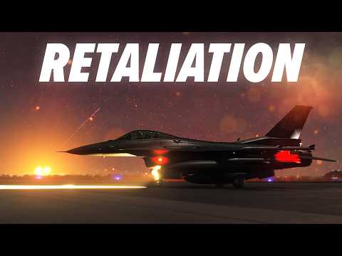 Видео: Иран атаковал авиабазу США | DCS World