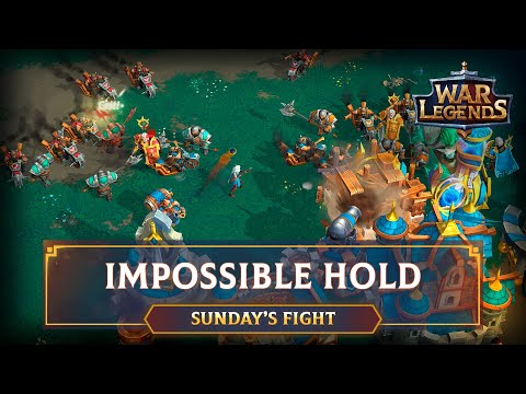 Видео: Безумный захват в режиме 2x2 ☆ WAR LEGENDS Мобильная RTS