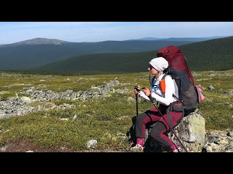 Видео: Пеший поход на Маньпупунёр. 10й и 11й дни. Тундра. Лес. Выброска.