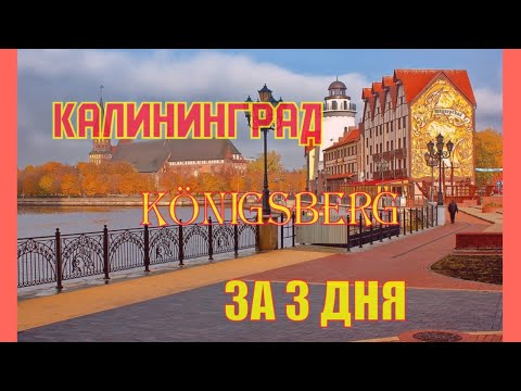 Видео: ЭКСПРЕСС ПУТЕШЕСТВИЕ В КАЛИНИНГРАД