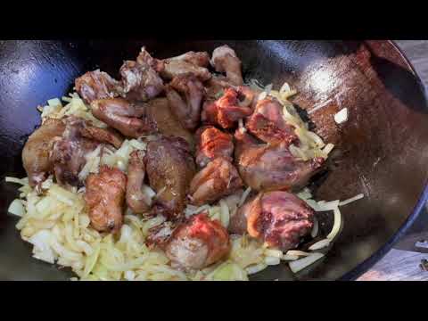 Видео: БЫВАЛЫЙ ГОТОВИТ ФАЗАНА В КАЗАНЕ. РЕЦЕПТ КУРИЦЫ.
