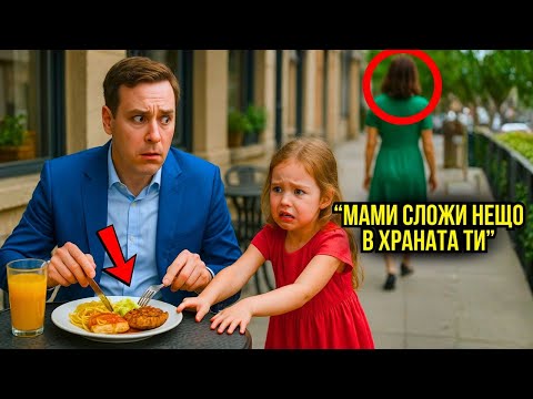 Видео: "ТАТКО, МАЧЕХАТА СЛОЖИ НЕЩО В ХРАНАТА" — ПРОШЕПНА ДЪЩЕРЯТА НА МИЛИОНЕРА. ТОЙ СЕ ЗАСМЯ, НО ПОСЛЕ...