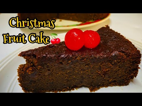 Видео: Рождественский фруктовый торт🍒 (фруктовый торт с черным ромом)