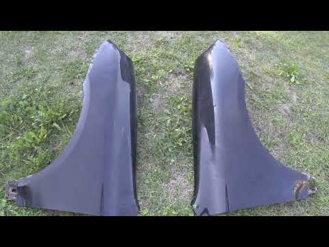 Видео: Как снять крылья и бочок омывателя Porsche Cayenne [Порше Кайен] VW Touareg [Туарег]