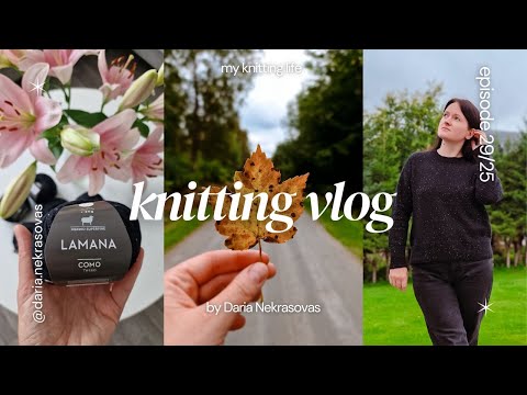 Видео: ВЯЗАЛЬНЫЙ ВЛОГ 29/25 | Связала свитер из Lamana Como ✨Уютные норвежские будни, фьорды и мои процессы