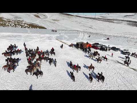 Видео: 25.01.2025ж  Қазығұрт ауданы Қыдыр Мамбетұлы ауылының 2005 жылғы түлектерінің 20 жылдық көкпар тойы
