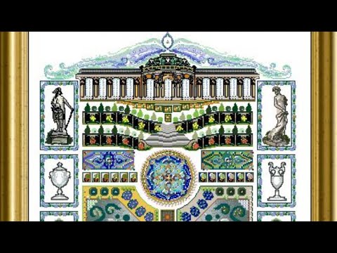 Видео: 138. Chatelaine Sanssouci Castle. А можно ли вышить подбором?