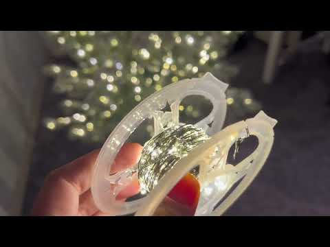 Видео: Гирлянда «роса». Наматываем?