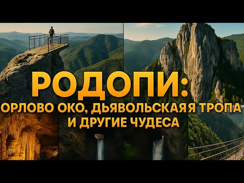 Видео: 📍5 мест в Родопах, которые обязательно нужно увидеть! 🔥 Дьявольская тропа и Дьявольское Горло.