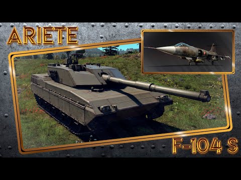 Видео: ☆ ARIETE, F-104S TAF ✰ Ч. 6 ✰ WAR THUNDER ☆