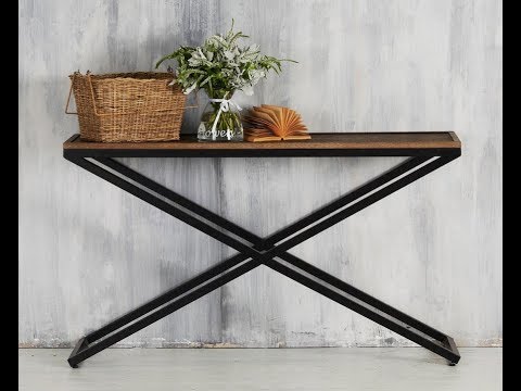 Видео: КОНСОЛЬНЫЙ СТОЛИК в прихожую. Различные стили интерьера