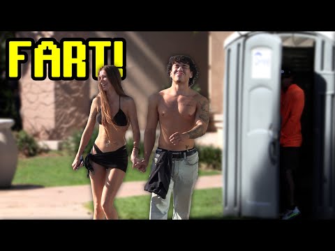 Видео: Шутка с пуком у биотуалета!