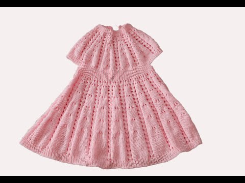 Видео: Обзор по вязанию спицами летнего детского платья