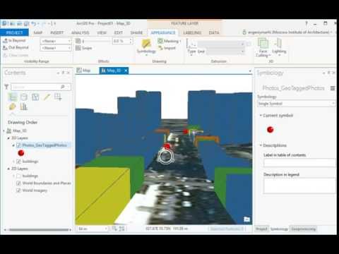 Видео: ArcGIS Pro 04 - Добавляем фото с геотегом и визуализируем в 3D