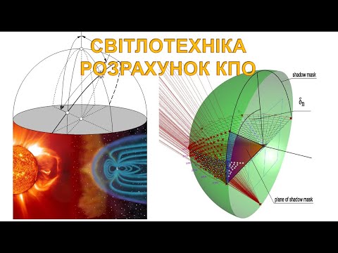Видео: Світлотехніка 1. Розрахунок КПО. Частина 1