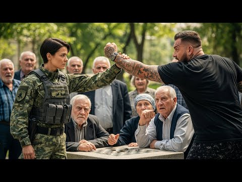 Видео: Крехка жена срещу банда рекетьори, които докоснаха дядо ѝ