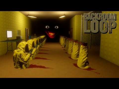 Видео: ЗАКУЛИСЬЕ С АНОМАЛИЯМИ - BACKROOM LOOP