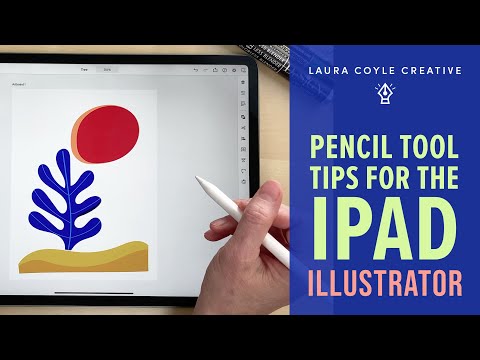 Видео: Использование инструмента «Карандаш» в Adobe Illustrator на iPad