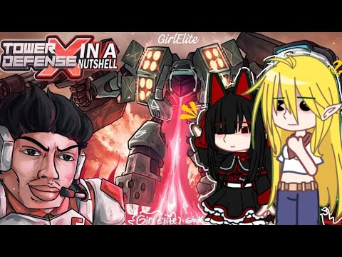 Видео: GATE Реагируют на //TANKFISH ROBLOX TDX (Tower defense X)\\
