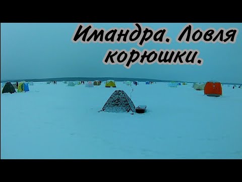 Видео: Имандра, самое большое озеро Мурманской области. Ловим корюшку.