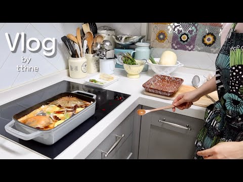 Видео: Носки крючком🌼🌷, корейская деревня, счастливый ужин с мужем!