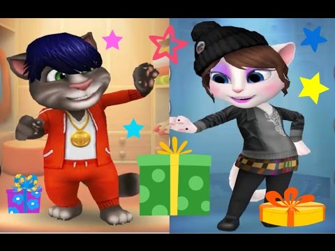 Видео: МОЙ ГОВОРЯЩИЙ ТОМ И ГОВОРЯЩАЯ АНДЖЕЛА Новые рекорды