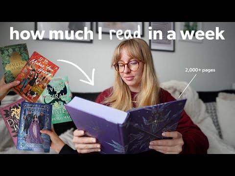 Видео: Сколько я читаю за неделю *реалистично для типичной недели* 📖🎧 TBR и видеоблог для чтения на Kindle