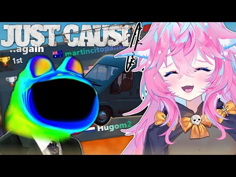 Видео: ━☆НЕКО РЕАКЦИЯ━☆ МИРОВОЙ РЕКОРД? ПОБИТ 💀💨 | Just Cause 3 Speedrun от Mart!
