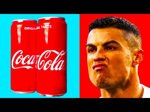 Видео: ВОТ ПОЧЕМУ РОНАЛДУ НЕНАВИДИТ COCA COLA!