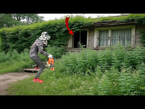 Видео: ПОЛНАЯ Уборка дома со странными звуками. Жуткие растения моют полы и двор.