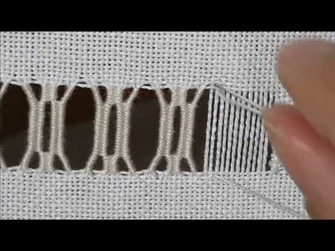 Видео: РУЧНАЯ ВЫШИВКА | Как сделать хардангер (28)