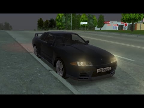 Видео: Ночной дрифт на NISSAN R32 Наказато Такеши (Initial D) BLACK RUSSIA ю