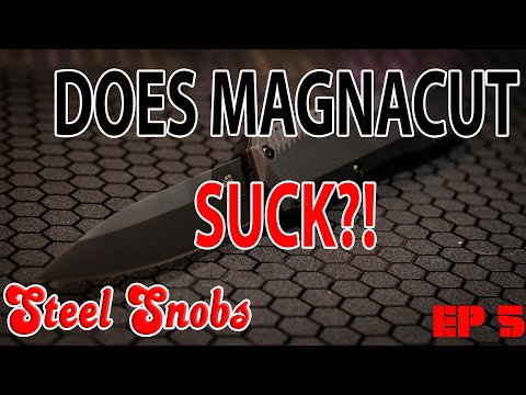 Видео: Magnacut — ножевая сталь будущего? — Steel Snobs