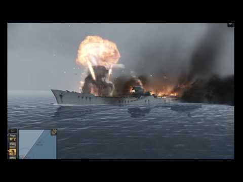 Видео: Silent Hunter 5 Торпедная атака танкера