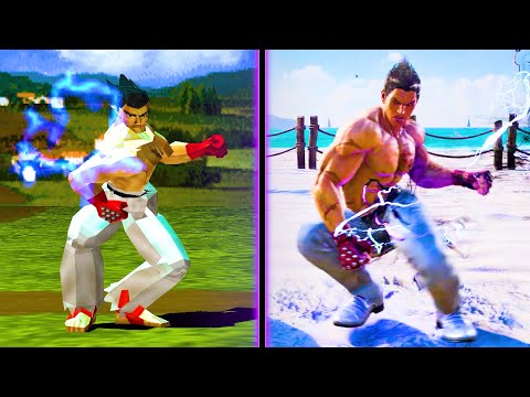 Видео: UPPERCUT МОЛНИИ Кадзуи 1995 для TEKKEN 8
