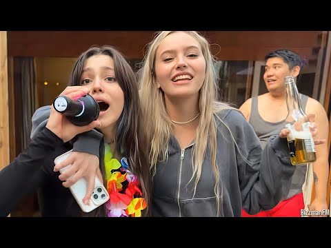 Видео: Энзай с девушками в доме с бассейном / Стрим 48 часов #1 | Enzzai