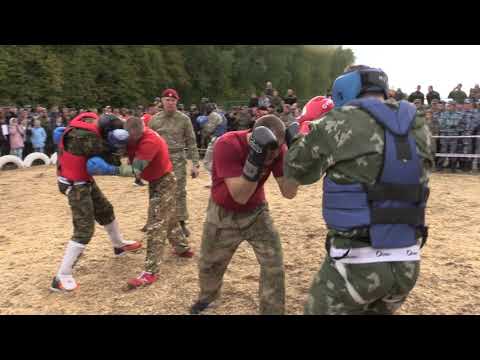 Видео: Сдача на краповый берет, спецназ, Мордовия сентябрь 2021. Третий бой