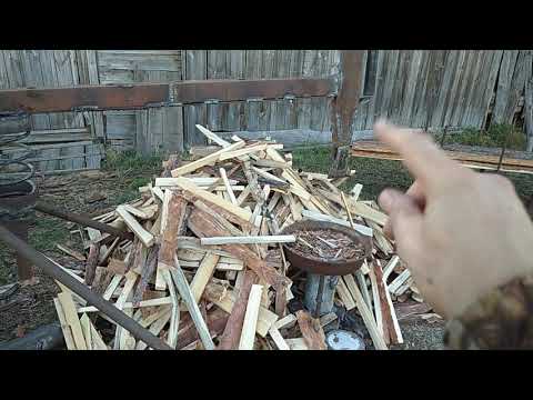 Видео: Дровокол пружинный....