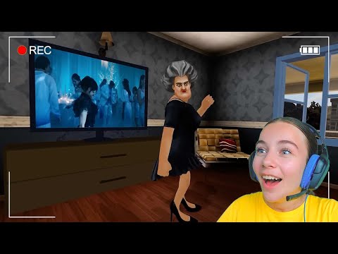 Видео: МИСС ТИ стала УЭНСДЕЙ Злая Учительница Scary Teacher 3D